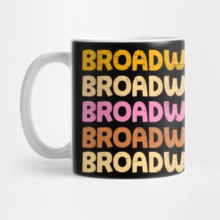 Broadway Vintage Shirt Mug